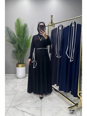 Ayliz Kadın Pamuklu Kristal Belis Kumaş Likralı Tam Boy