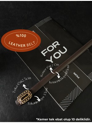 Fiori Hakiki Bombeli Burgu Tokalı Ince Kadın Kemeri, Ceket Kemeri, Gömlek Kemeri, Elbise Kemeri