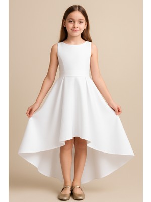 Miço Kids Kız Çocuk Abiye Elbise Şık Davet Düğün Elbisesi