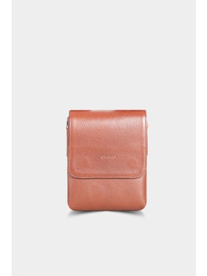 Guard Taba Deri Çok Bölmeli Omuz Çantası