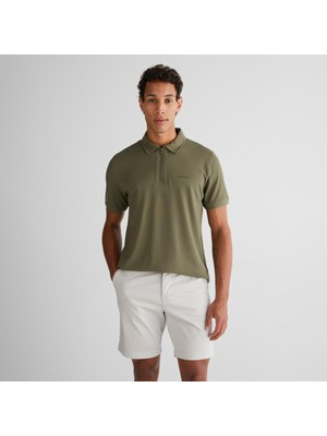 Gant Erkek Yeşil Regular Fit Logolu Polo