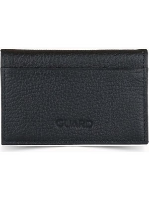 Guard Siyah Deri Kartlık