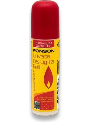 Ronson Universal Çakmak Gazı 18ML (Seyahat Tipi)