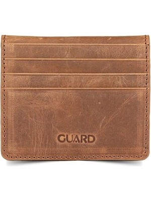 Guard Crazy Taba Patlı Tasarım Deri Kartlık