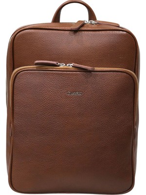 Guard Taba Yatay Deri Sırt Çantası