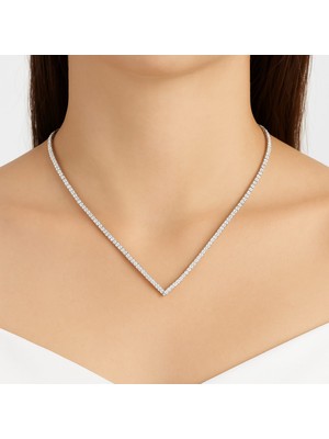 Hid Silver Pmvmsyblk Pırlanta Montör V Modeli  Suyolu Boyunluk