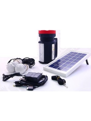 Costurera Solar Güneş Enerjili Fener Işıldak LED Ampül