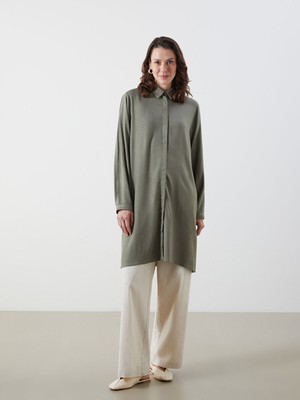 Lc Waikiki Yeni Sezon Regular Fit Kadın Gömlek Tunik