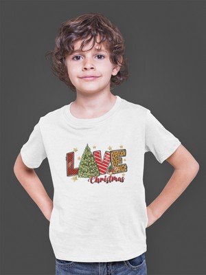 Bumeta Love Christmas Çocuk Tişört T-Shirt