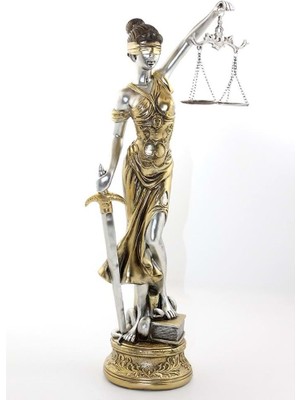 Costurera Polyester Adalet Figürü Biblo