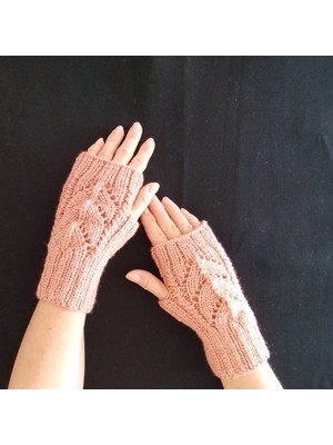 Parmaksız Örgü Eldiven