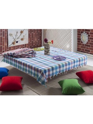 Mira Home 170X170 Cm. Klasik Desen Üçlü Sofra Bezi / Masa Örtüsü