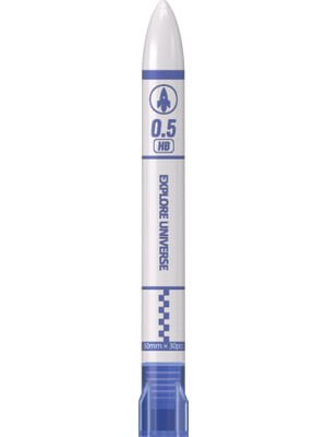 Writech Wrıtech W-505 0,5mm (Beyaz-Mavi/beyaz-Turuncu) Kalem Ucu - 36'lı Stand