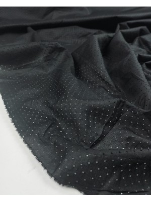 Kumaş Parça Siyah Renkte Pamuk Vual Kumaş En: 145 cm