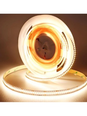 Powerr Led Aydınlatma 24 Volt 10MM 700 Ledli 3000K Günışığı Iç Mekan Şerit LED 5 Metre