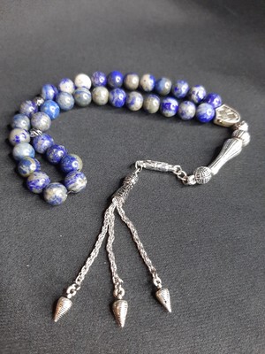 Mryart Lapis Lazuli Doğal Taş Tesbih Hem Şık Hem Tarz (Kutulu Ürün)