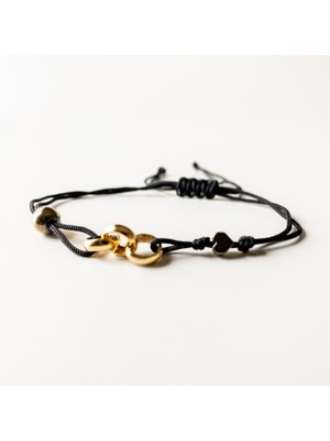 THEIA GemWorks Oso — Hematit Ip Bileklik