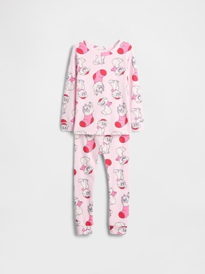 Gap Bebek Pembe Gap × Disney Organik Brushed Pamuk Pijama Takımı