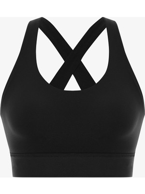 Penti Siyah Wonder Yüksek Destek Crossline Spor Sütyeni