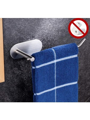 Pratik ve Şık Çelik Havlu Askılığı, Mutfak ve Banyo Için Ideal