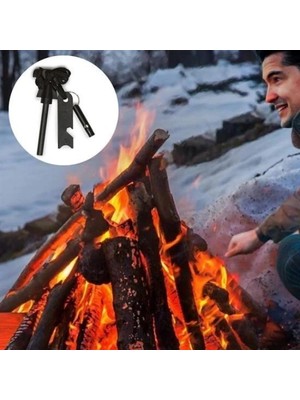 Eco Lounge Acil Durum Magnezyum Çakmaktaşı Hayatta Kalma Kiti