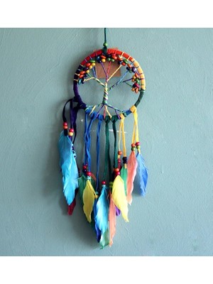 Eco Lounge Rüya Kapanı Dream Catcher Hayat Ağacı Model 4
