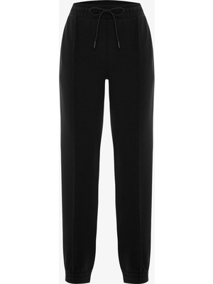 Penti Siyah Silky Touch Yüksek Bel Cepli Jogger