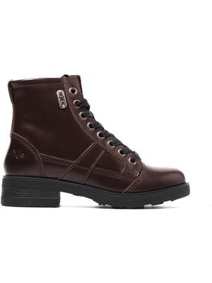 Kadın Çizme OXW002401 Oxs Frank 0024 Mıd W Leather Dk.burgundy