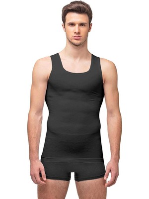 TrentCo Elite Life Erkek Toparlayıcı Atlet Siyah Korse 940