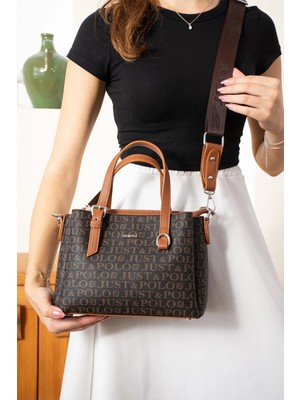 Just Polo Kadın Spor Model Ayarlanabilir Askılı Şık El & Omuz Çantası Shoulder Bag