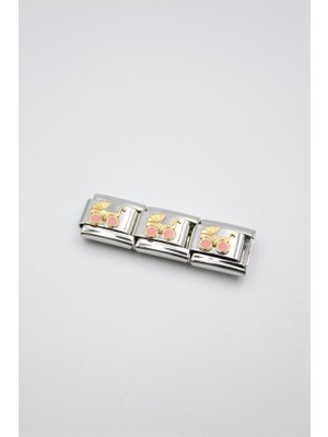 TrentCo 3'lü Charm - Gümüş