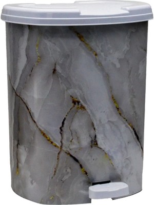 TrentCo Asude 2 No Desenli Pedallı Çöp Kovası ROYALEKS-ASD187