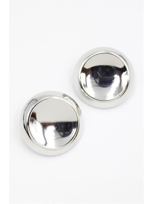 TrentCo Plaka Küpe - Gümüş