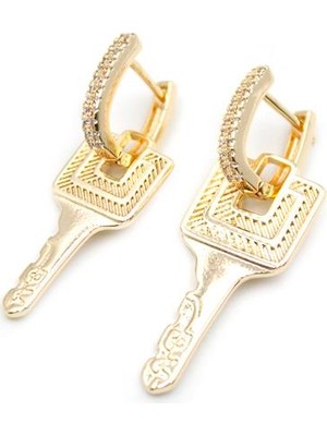 TrentCo Anahtar Küpe - Altın