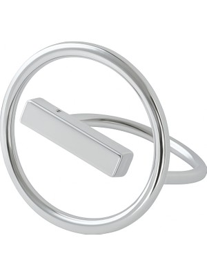 Venüs Design Çelik Circle Yüzük( Ayarlanabilirdir )