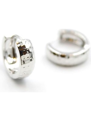 TrentCo Halka Küpe - Gümüş