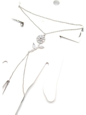 TrentCo Papatya Şahmeran Bileklik - Gümüş