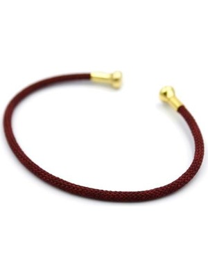 TrentCo Hasır Pndr Bileklik - Bordo