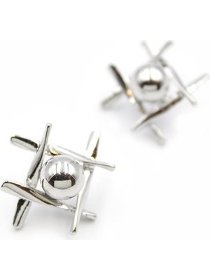 TrentCo Top Küpe - Gümüş