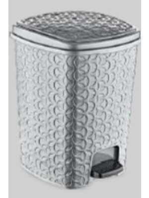 TrentCo Rattan Star Pedallı Çöp Kovası 12 Lt. ROYALEKS-E248