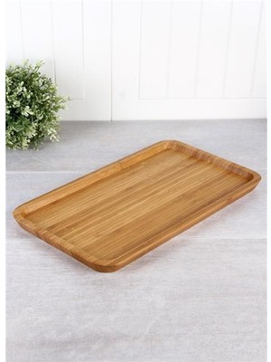 TrentCo 25X14 Bambu Sunum Tabağı ROYALEKS-PP2514