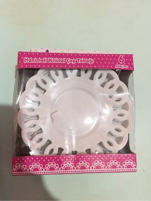 TrentCo Çay Tabağı Kırılmaz 6 Adet ROYALEKS-TM739