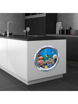 Moresun Okyanus Temalı Pvc Kendinden Yapışkanlı