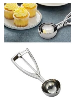 FRY Metal Dondurma - Kurabiye Kaşık (5358)