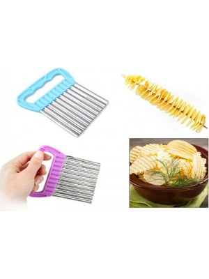 FRY Chips Chopper Şekilli Sebze ve Meyve Dilimleyici (5358)