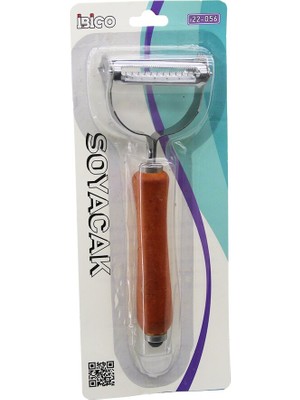 FRY Ahşap Saplı Çift Başlık Soyacak (5358)