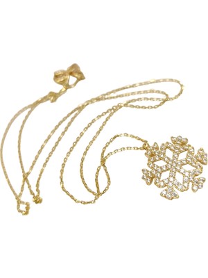 Genel Kar Tanesi Kolye 14 Ayar Altın  Hd Videolu