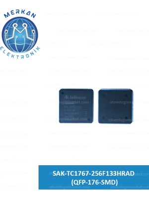 SAK-TC1767-256F133HRAD (QFP-176-SMD) Orijinal Oto Beyin Tamir Entegreleri Merkan Elektronik