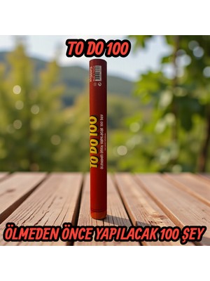 CNS Concept ÖLMEDEN ÖNCE YAPILACAK 100 ŞEY KAZI KAZAN POSTERİ