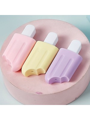 Costurera 6'lı Mini Dondurma Fosforlu Işaretleme Kalem Seti